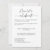 We zijn geëlimineerd nu laten we vieren Elopement  Kaart (Achterkant)