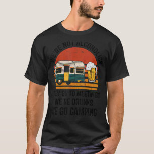 We zijn geen alcoholische dranken. We gaan Vintage T-shirt