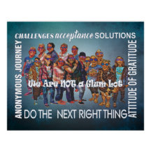 we zijn geen sombere bende slogans poster 26sat-c