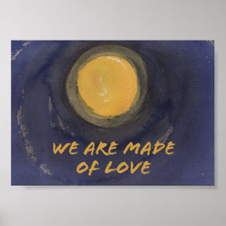 We zijn gemaakt van Love Sumi Moon print