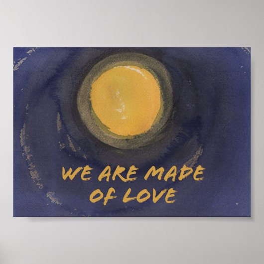 We zijn gemaakt van Love Sumi Moon print (Voorkant)
