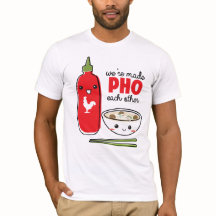 We zijn gemaakt van PHO, elk ander T-shirt