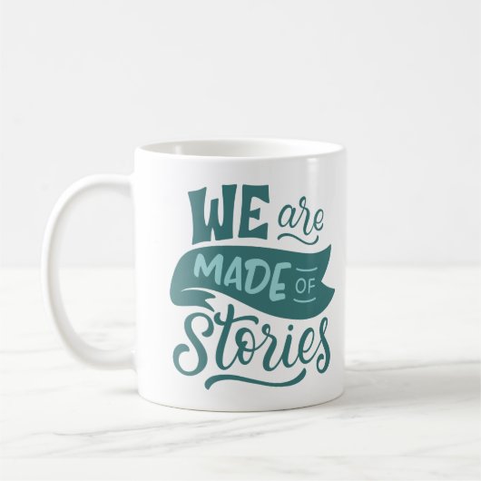 WE ZIJN GEMAAKT VAN VERHALEN KOFFIEMOK (Links)