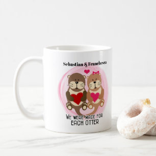 We zijn gemaakt voor elke OTTER Valentijnsdag Love Koffiemok