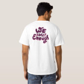We Zijn Genoeg T-shirt (Achterkant volledig)