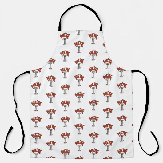 WE ZIJN GEPROBEERD Funny Attitude Schort (Voorkant)