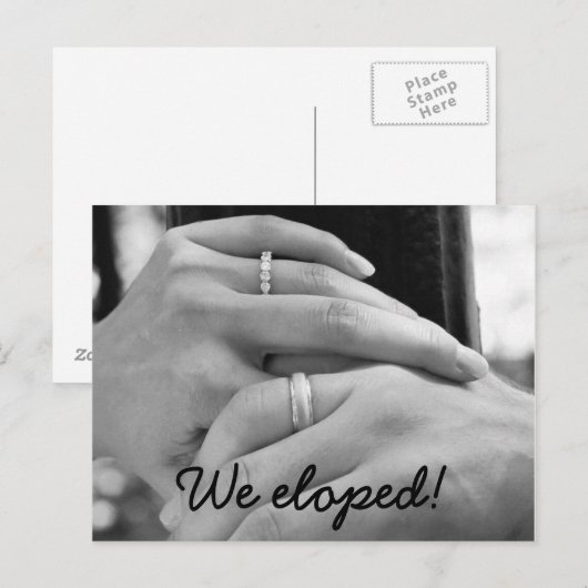 We zijn gestopt met de aankondiging (Voorkant / Achterkant)