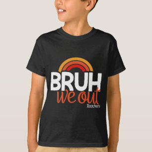 We zijn gestopt met schooljaar De laatste dag van T-shirt