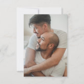 We zijn getrouwd, bedankt voor je komst (Achterkant)