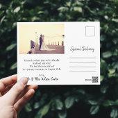 We zijn getrouwd, Elopement Briefkaart