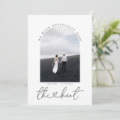 We Zijn Getrouwd | Foto Elopement Aankondiging (Staand voorkant)