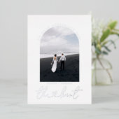 We Zijn Getrouwd | Foto Elopement Aankondiging (Staand Voorkant)