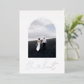 We Zijn Getrouwd | Fotobruiloft Aankondiging (Staand Voorkant)