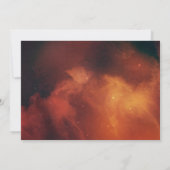 We zijn getrouwd Glitter Hart Foto Elopement Space Kaart (Achterkant)