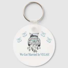 We zijn getrouwd in VEGAS Sleutelhanger