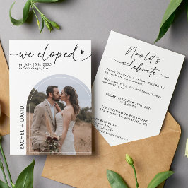 We Zijn Gevlucht en Nu Laten We Onze Vlucht Vieren Kaart