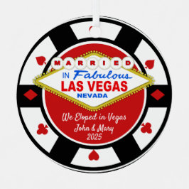 We Zijn Gevlucht in Vegas Ornament