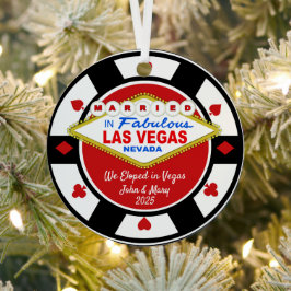 We Zijn Gevlucht in Vegas Ornament