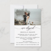 We Zijn Gevlucht Uitnodiging Vluchten Aankondiging (Voorkant)