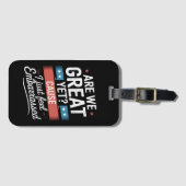 We zijn geweldig, maar voelen ons beschaamd tegen  bagagelabel (Voorkant (horizontaal))