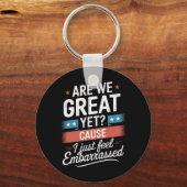 We zijn geweldig, maar voelen ons beschaamd tegen  sleutelhanger (Voorkant)