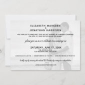 We zijn gewoon Mr Mrs. Foto gewoon getrouwd. Kaart (Achterkant)