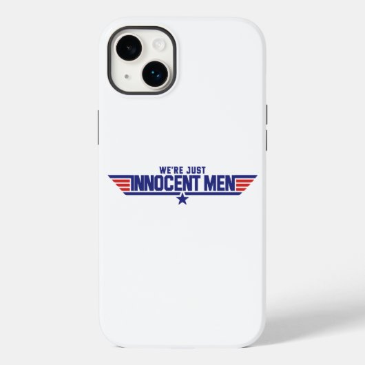 We zijn gewoon normale Mannen, onschuldige Mannen Case-Mate iPhone Case (Achterkant)