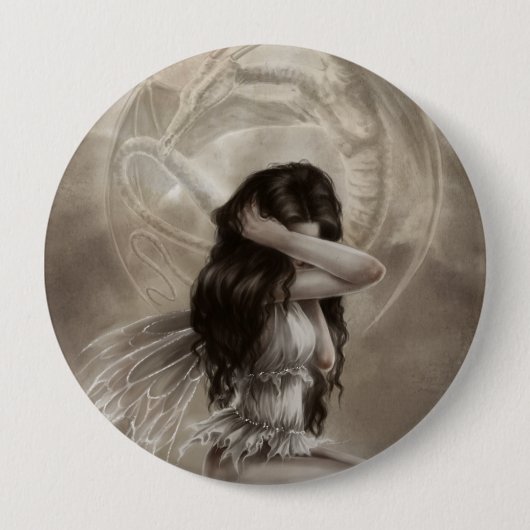 We zijn gewoon spoken ronde button 4,0 cm (Voorkant)