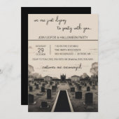 We zijn gewoon stervende om te feesten met je Hall Kaart (Voorkant / Achterkant)