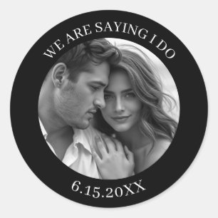 We zijn Gezegde dat ik doe Trouwen Bewaar de dat Ronde Sticker