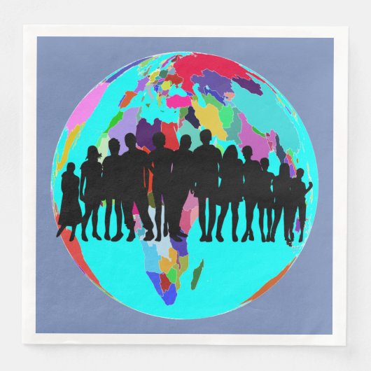 WE ZIJN GEZINS SERVETTEN (Voorkant)