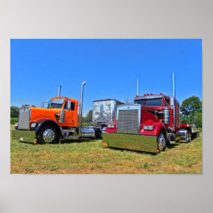 We zijn goed in Kenworth Poster