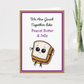 We zijn goed samen, gelukkig Jubileum Kaart (Voorkant)