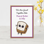 We zijn goed samen, liefje. kaart (Gele Bloem)