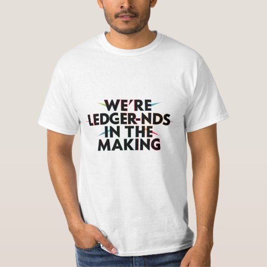 We zijn grootboek-nds in de maak - Boekhouding Hum T-shirt (Voorkant)