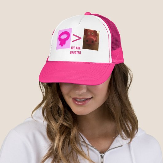 WE ZIJN GROTER PINK EN WITTE PET (In situ)