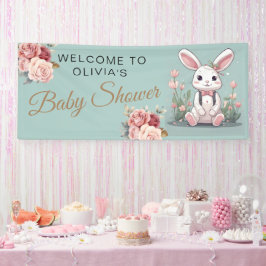 We zijn haas-y enthousiast voor kleine Bunny Baby Spandoek