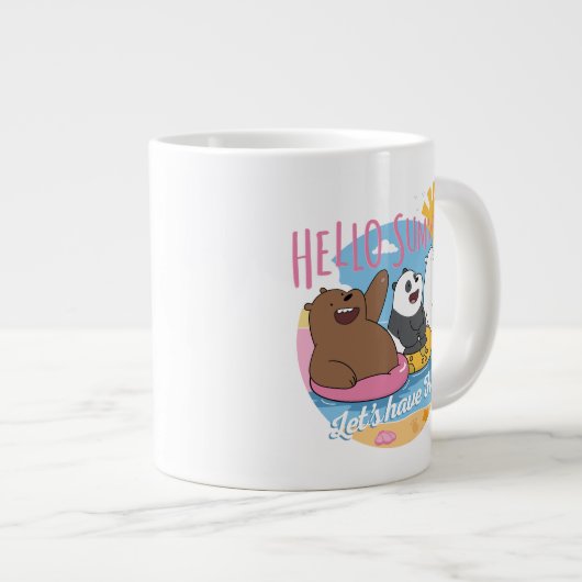 We zijn Hallo Beren. Laten we Fun hebben Grote Koffiekop (Voorkant rechts)