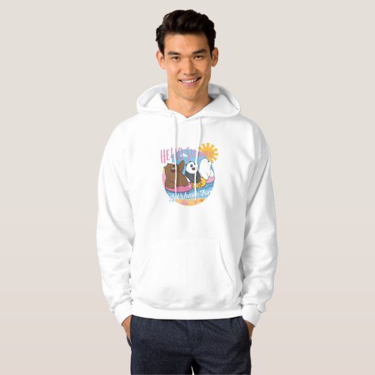 We zijn Hallo Beren. Laten we Fun hebben Hoodie (Voorkant volledig)