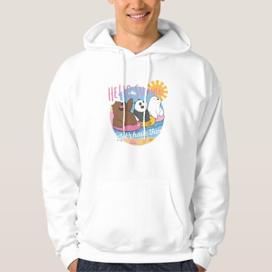 We zijn Hallo Beren. Laten we Fun hebben Hoodie (Voorkant)