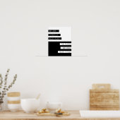 We zijn heimwee - Inspirerend prijsopgave, modern Poster (Keuken)