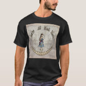 We zijn hier allemaal gek - Cheshire Cat - Alice i T-shirt (Voorkant)