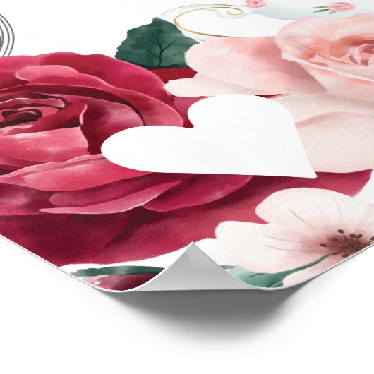 We zijn hier allemaal gemaakt | Alice in Wonderlan Poster (Hoek)