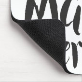 We zijn hier allemaal kwaad - zwart muismat (Hoek)