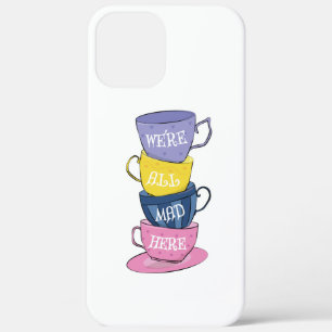 We zijn hier allemaal Mad Tea Party Cups Case-Mate iPhone Case