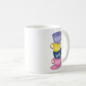 We zijn hier allemaal Mad Tea Party Cups Koffiemok (Voorkant rechts)