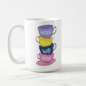 We zijn hier allemaal Mad Tea Party Cups Koffiemok (Links)