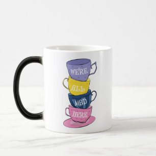 We zijn hier allemaal Mad Tea Party Cups Magische Mok