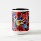 We zijn hier allemaal mensen met een geestige quot mok (Midden)