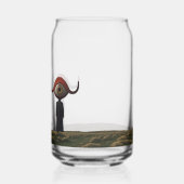 We zijn hier allemaal ogen blikvorm glas (Achterkant)